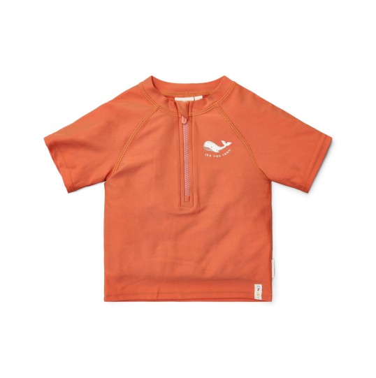 ΜΠΛΟΥΖΑ ΜΑΓΙΟ ΜΕ ΚΟΝΤΟ ΜΑΝΙΚΙ SEA LIFE CORAL RED